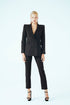 CIGARETTE TROUSERS WITH ZIPPER ON WRIST DETAIL - Barrus London